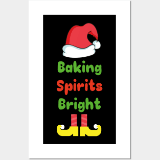 Elf - Baking Spirits Bright Christmas Baking Posters and Art